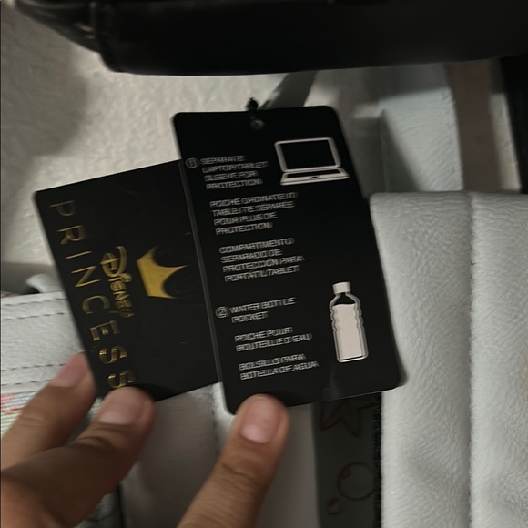 Loungefly Disney Ariel Backpack - Light Blue and Pink - Picture 3 of 5